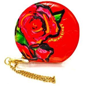 Louis Vuitton LV Coin Case Red Vernis Rose Limited Edition mon-409-09012025